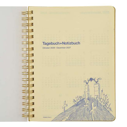 "Pre-Order" JDS - The Nightmare Before Christmas Rollbahn Schedule Book, CALENDAR & ORGANIZER 2027