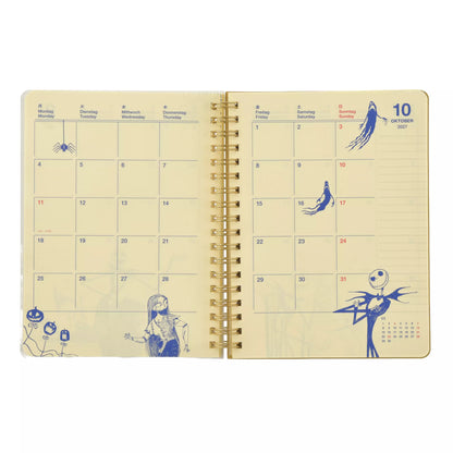 "Pre-Order" JDS - The Nightmare Before Christmas Rollbahn Schedule Book, CALENDAR & ORGANIZER 2027