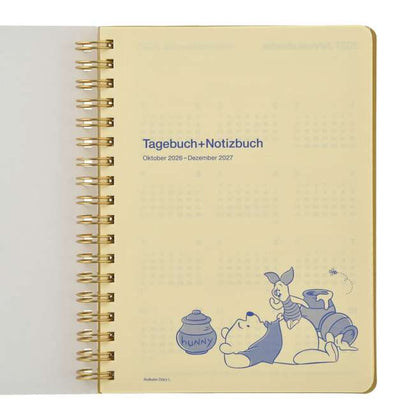 "Pre-Order" JDS - Pooh and Friends Rollbahn Schedule Book, CALENDAR & ORGANIZER 2027