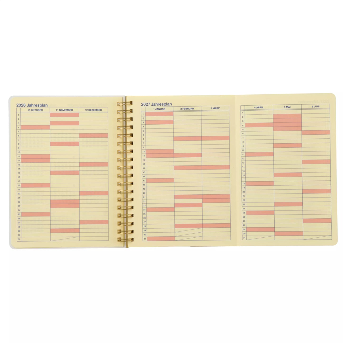 "Pre-Order" JDS - Pooh and Friends Rollbahn Schedule Book, CALENDAR & ORGANIZER 2027