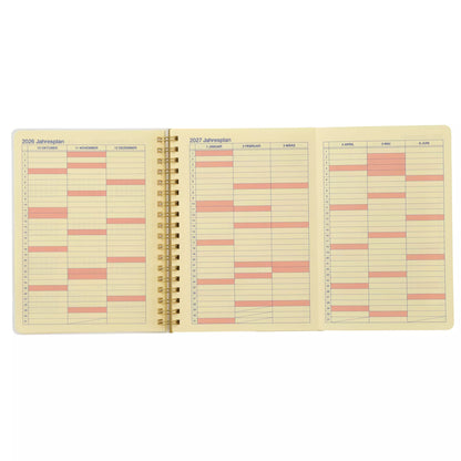 "Pre-Order" JDS - Pooh and Friends Rollbahn Schedule Book, CALENDAR & ORGANIZER 2027