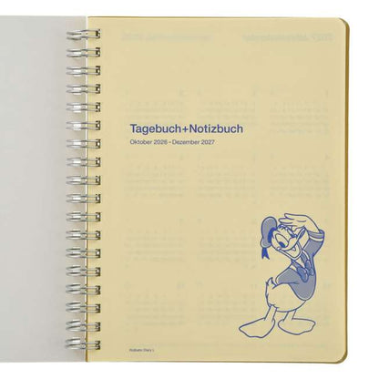 "Pre-Order" JDS - Donald and Friends Rollbahn Schedule Book, CALENDAR & ORGANIZER 2027