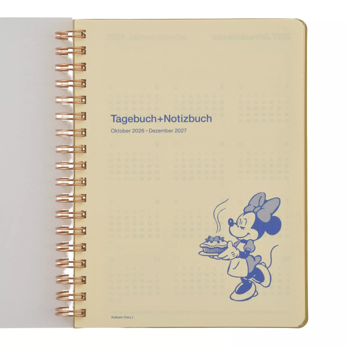 "Pre-Order" JDS - Minnie and Friends Rollbahn Schedule Book, CALENDAR & ORGANIZER 2027