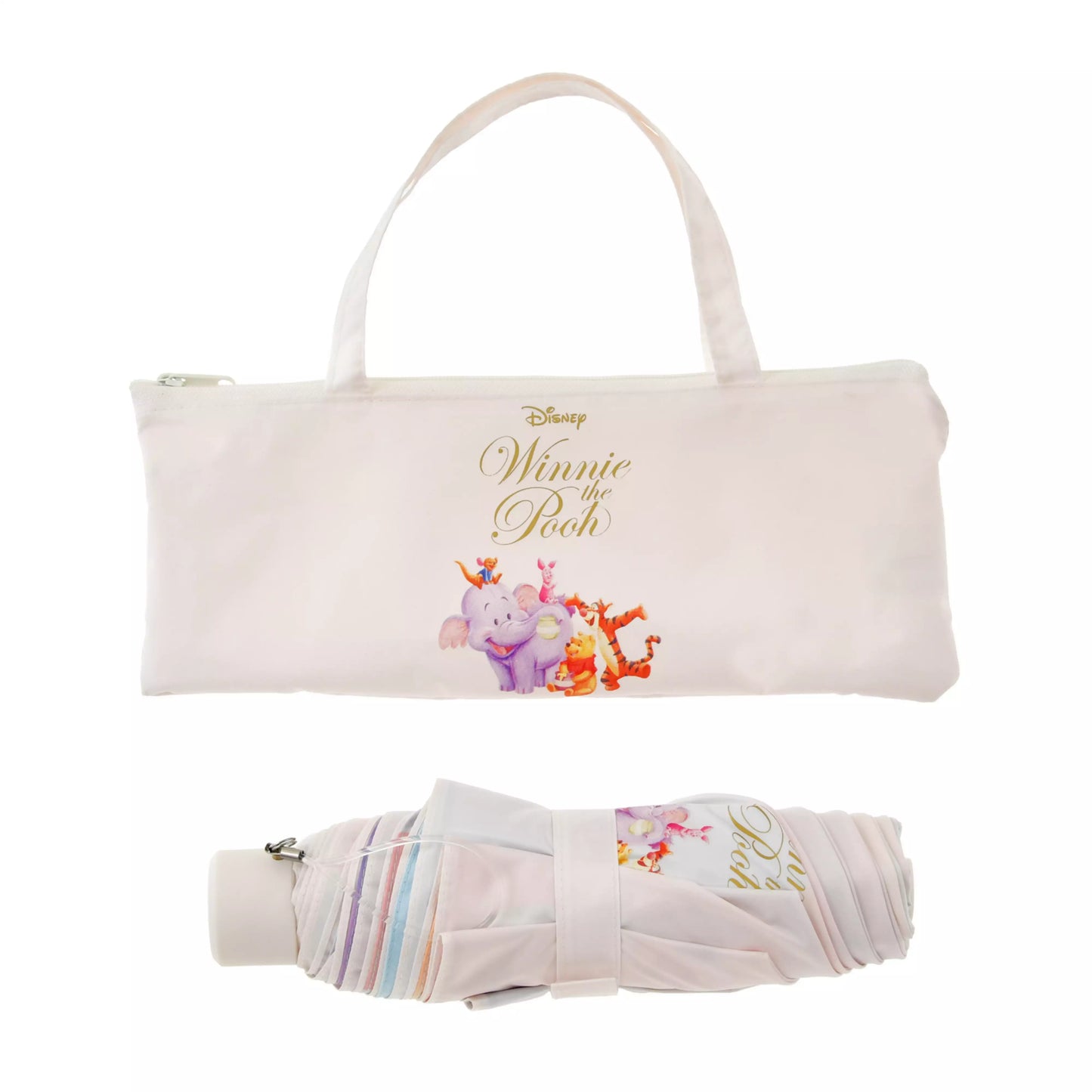 "Pre-Order" JDS - Pooh and Friends UV-Resistant Folding umbrella, Roo ＆ Lumpy 2026