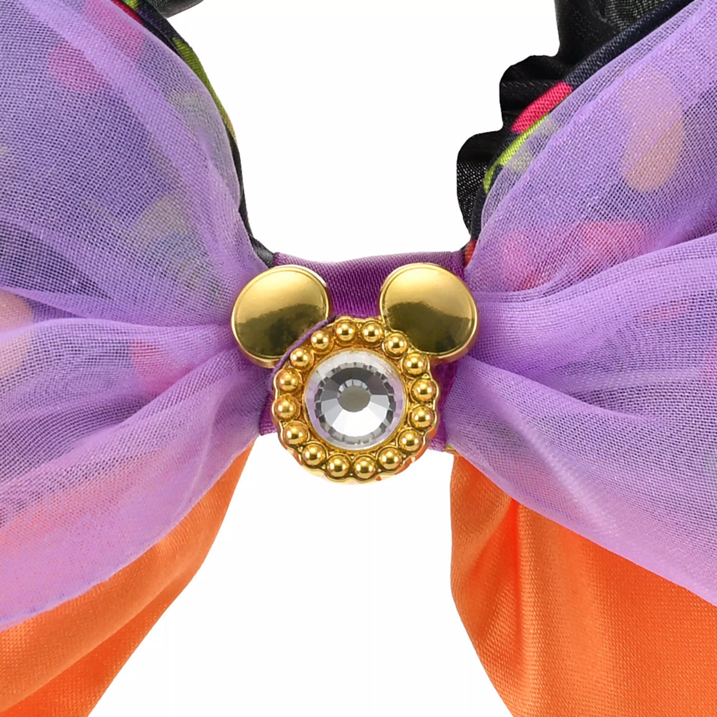 "Pre-Order" JDS - Mickey Mouse Ribbon Hair Pony, DISNEY HALLOWEEN 2026