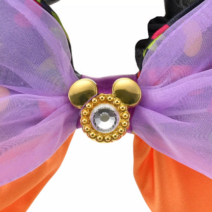 "Pre-Order" JDS - Mickey Mouse Ribbon Hair Pony, DISNEY HALLOWEEN 2026