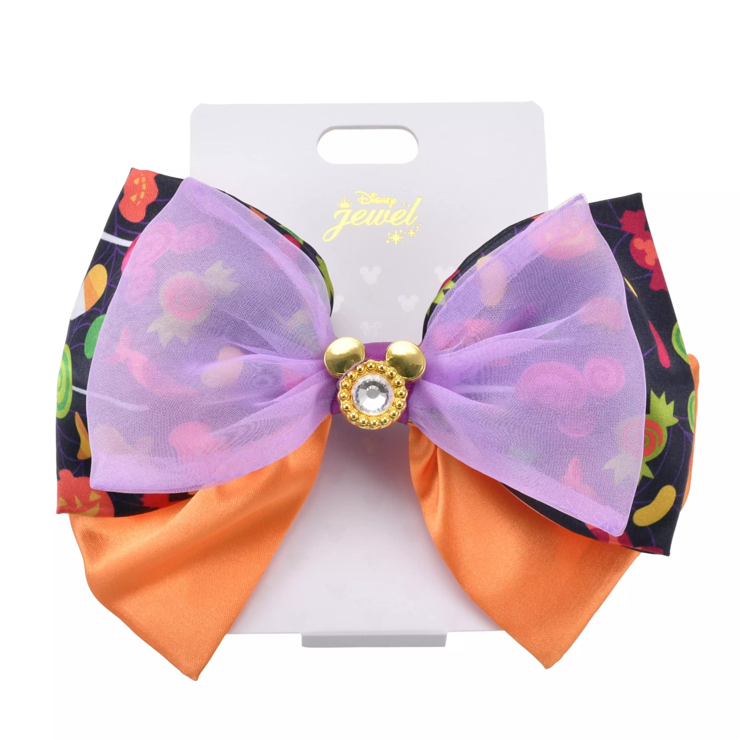 "Pre-Order" JDS - Mickey Mouse Ribbon Hair Pony, DISNEY HALLOWEEN 2026
