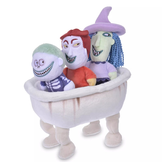 "Pre-Order" JDS - Rock, Shock, and Barrel Plush Toy Set with Walking Bathtub, Disney StandDs TIM BURTON'S THE NIGHTMARE BEFORE CHRISTMAS 2026