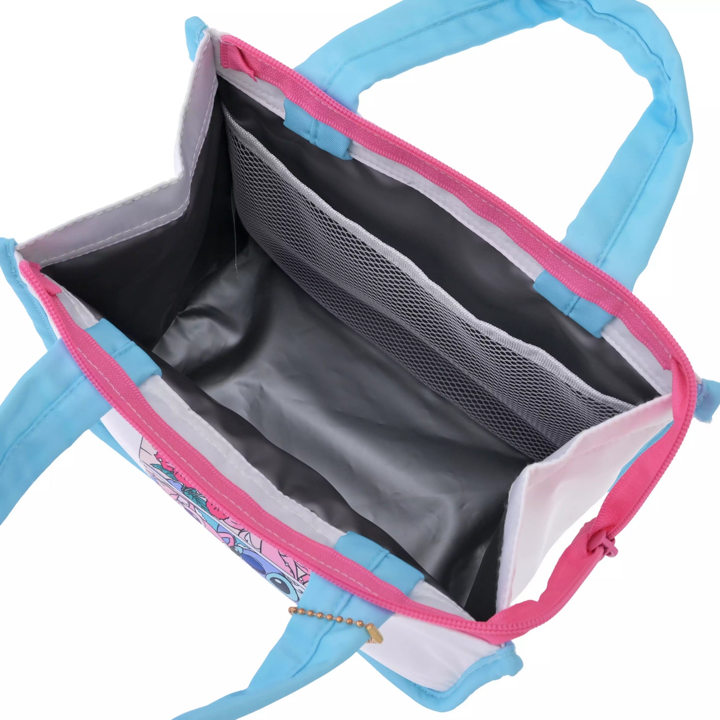 "Pre-Order" JDS - Stitch & Angel Insulated Tote Bag & Insulated Drawstring Bag Set with Charm, Stitch & Angel 2026