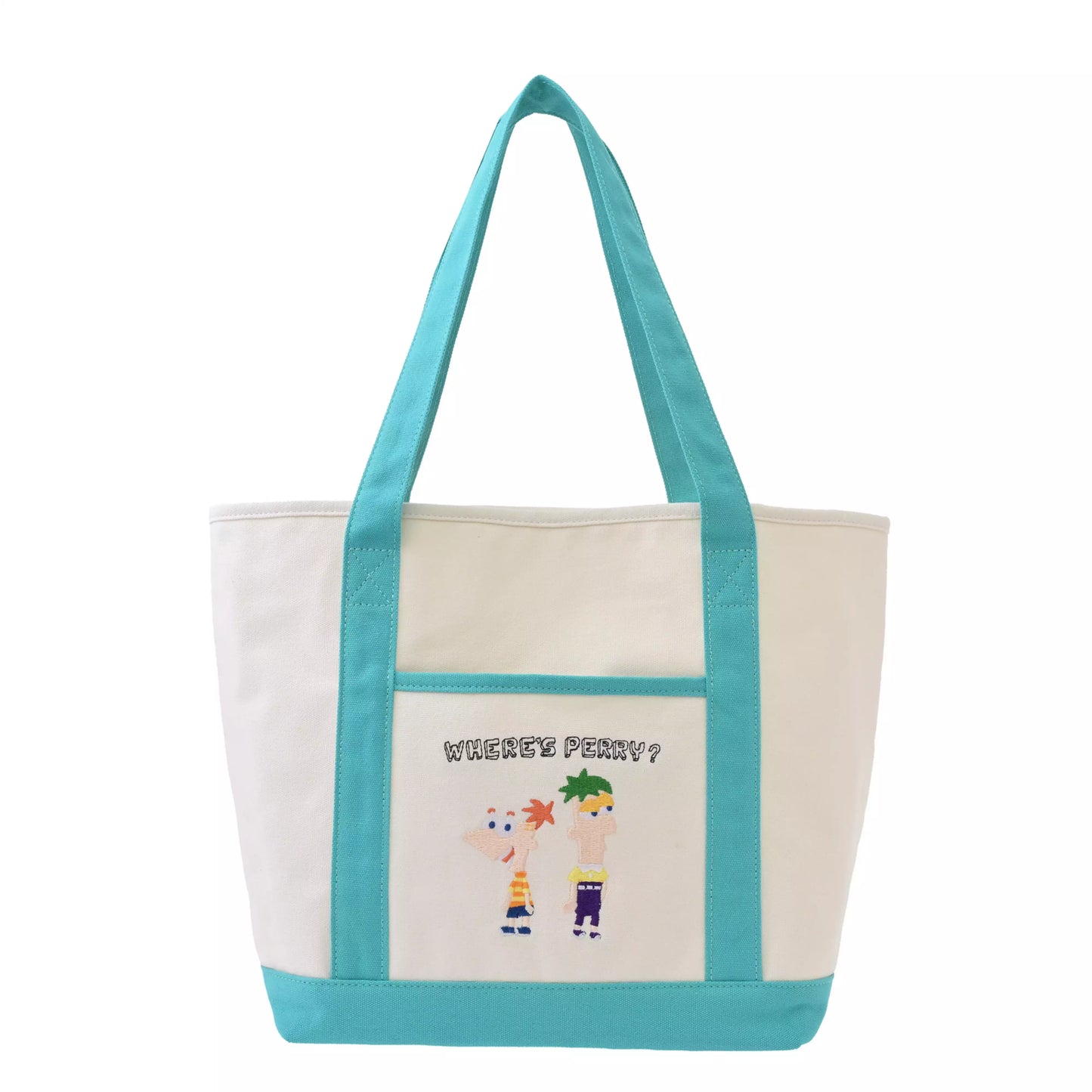 "Pre-Order" JDS - Phineas Flynn & Ferb Fletcher EmbroideredTote Bag, PHINEAS ＆ FERB 2026