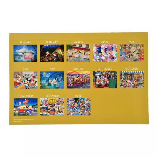 "Pre-Order" JDS - Mickey and Friends Wall Calendar, CALENDAR & ORGANIZER 2027