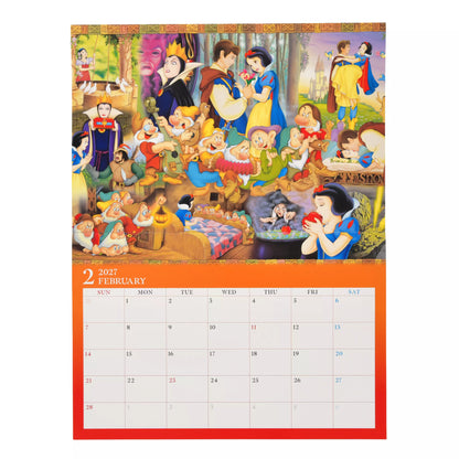 "Pre-Order" JDS - Disney Character Wall Calendar, CALENDAR & ORGANIZER 2027