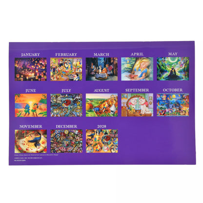 "Pre-Order" JDS - Disney Character Wall Calendar, CALENDAR & ORGANIZER 2027