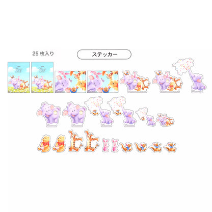 "Pre-Order" JDS - Pooh & Friends Stickers, Roo ＆ Lumpy 2026
