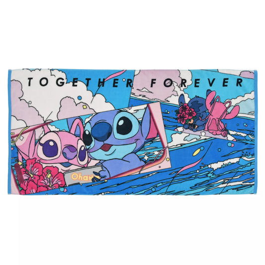 "Pre-Order" JDS - Stitch & Angel Bath Towel, Stitch & Angel 2026