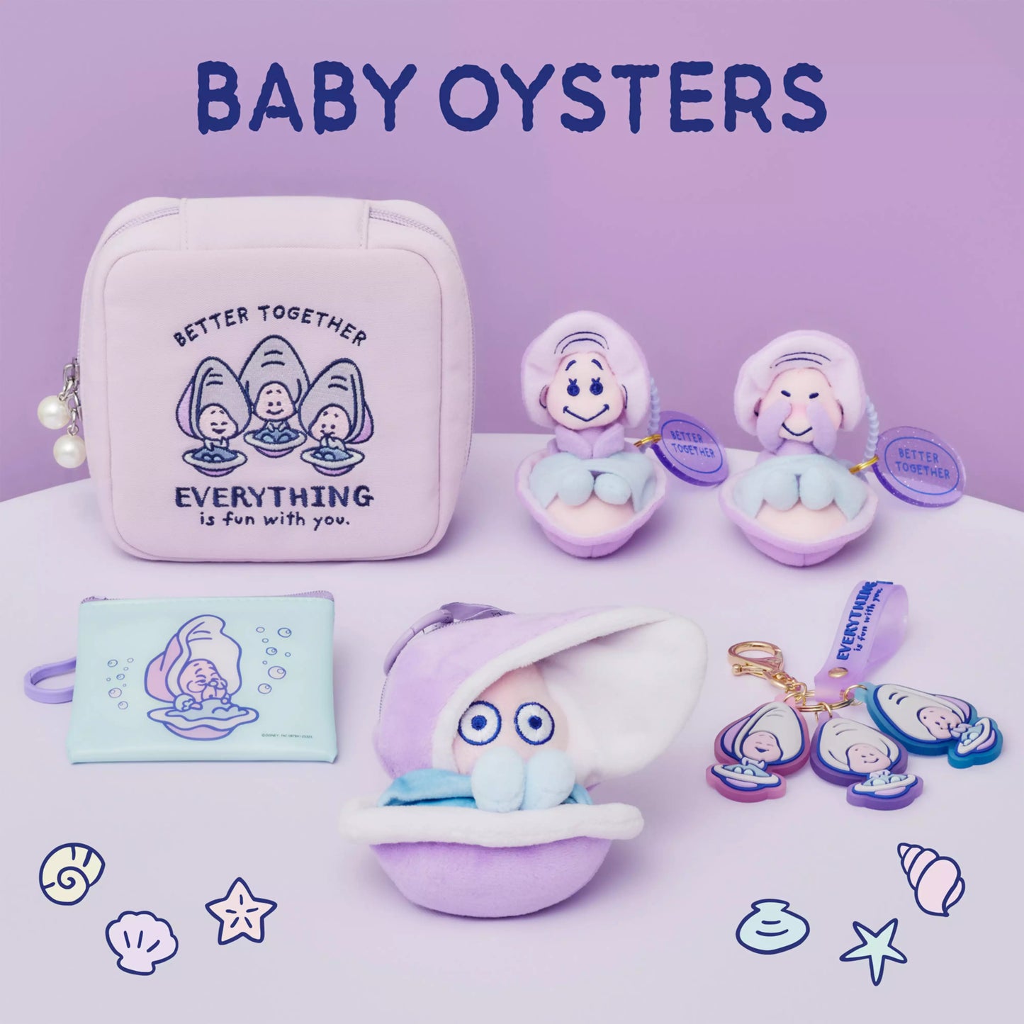 "Pre-Order" JDS - Young Oyster Pouch, BABY OYSTERS 2026