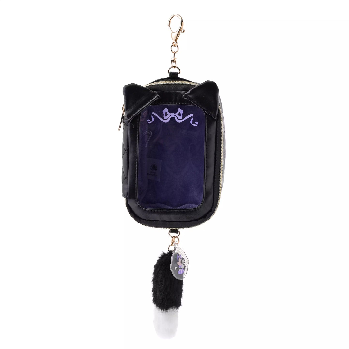 "Pre-Order" JDS - Minnie & Figaro Pouch Keychain, CAT MINNIE AND FIGARO 2026