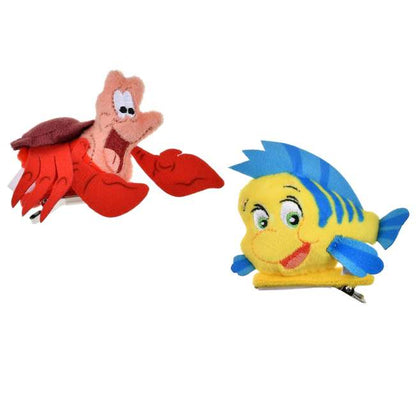 "Pre-Order" JDS - Flounder & Sebastian Hair Clip Set, Costume Accessories 2026