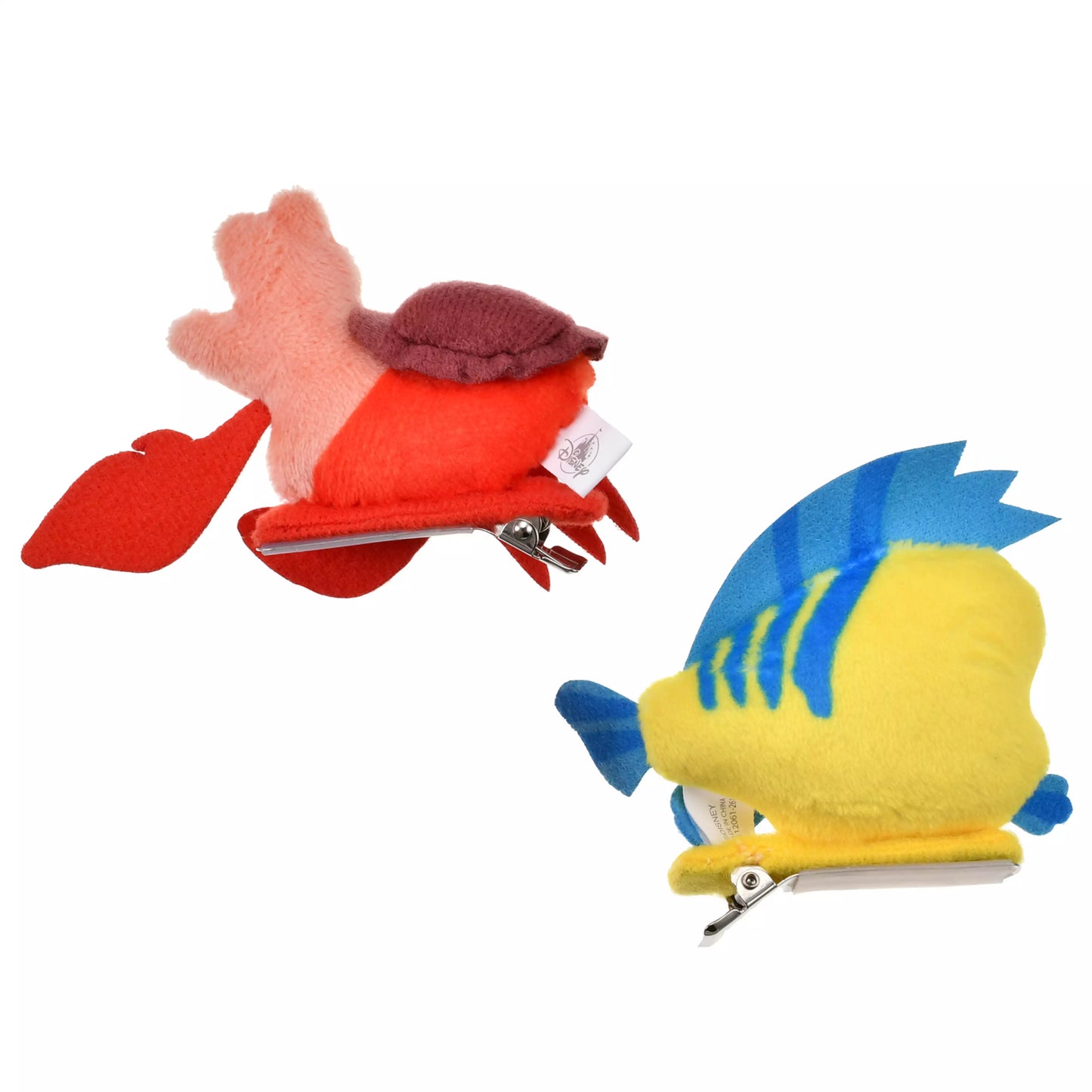 "Pre-Order" JDS - Flounder & Sebastian Hair Clip Set, Costume Accessories 2026