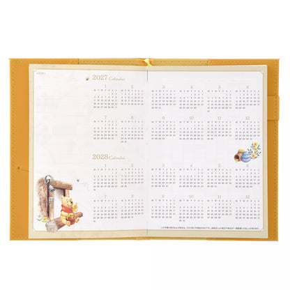 "Pre-Order" JDS - Winnie the Pooh & Friends Embossed Schedule Book B6, CALENDAR & ORGANIZER 2027