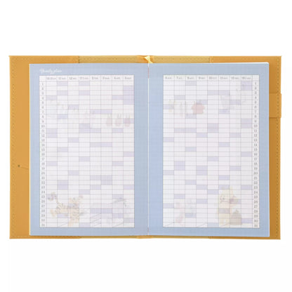 "Pre-Order" JDS - Winnie the Pooh & Friends Embossed Schedule Book B6, CALENDAR & ORGANIZER 2027