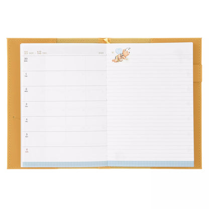 "Pre-Order" JDS - Winnie the Pooh & Friends Embossed Schedule Book B6, CALENDAR & ORGANIZER 2027