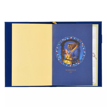 "Pre-Order" JDS - Beauty and the Beast Embossed Schedule Book B6, CALENDAR & ORGANIZER 2027