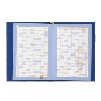 "Pre-Order" JDS - Beauty and the Beast Embossed Schedule Book B6, CALENDAR & ORGANIZER 2027