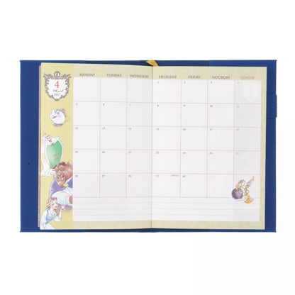 "Pre-Order" JDS - Beauty and the Beast Embossed Schedule Book B6, CALENDAR & ORGANIZER 2027