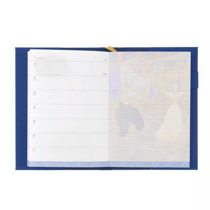 "Pre-Order" JDS - Beauty and the Beast Embossed Schedule Book B6, CALENDAR & ORGANIZER 2027