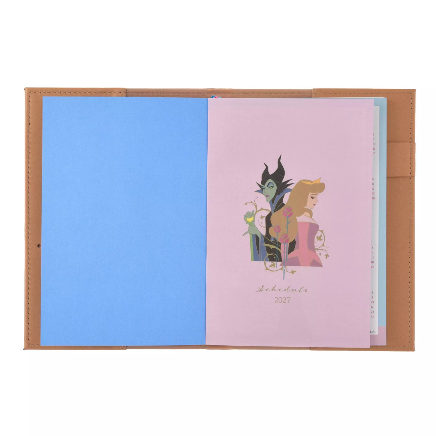 "Pre-Order" JDS - Sleeping Beauty Embossed Schedule Book B6, CALENDAR & ORGANIZER 2027