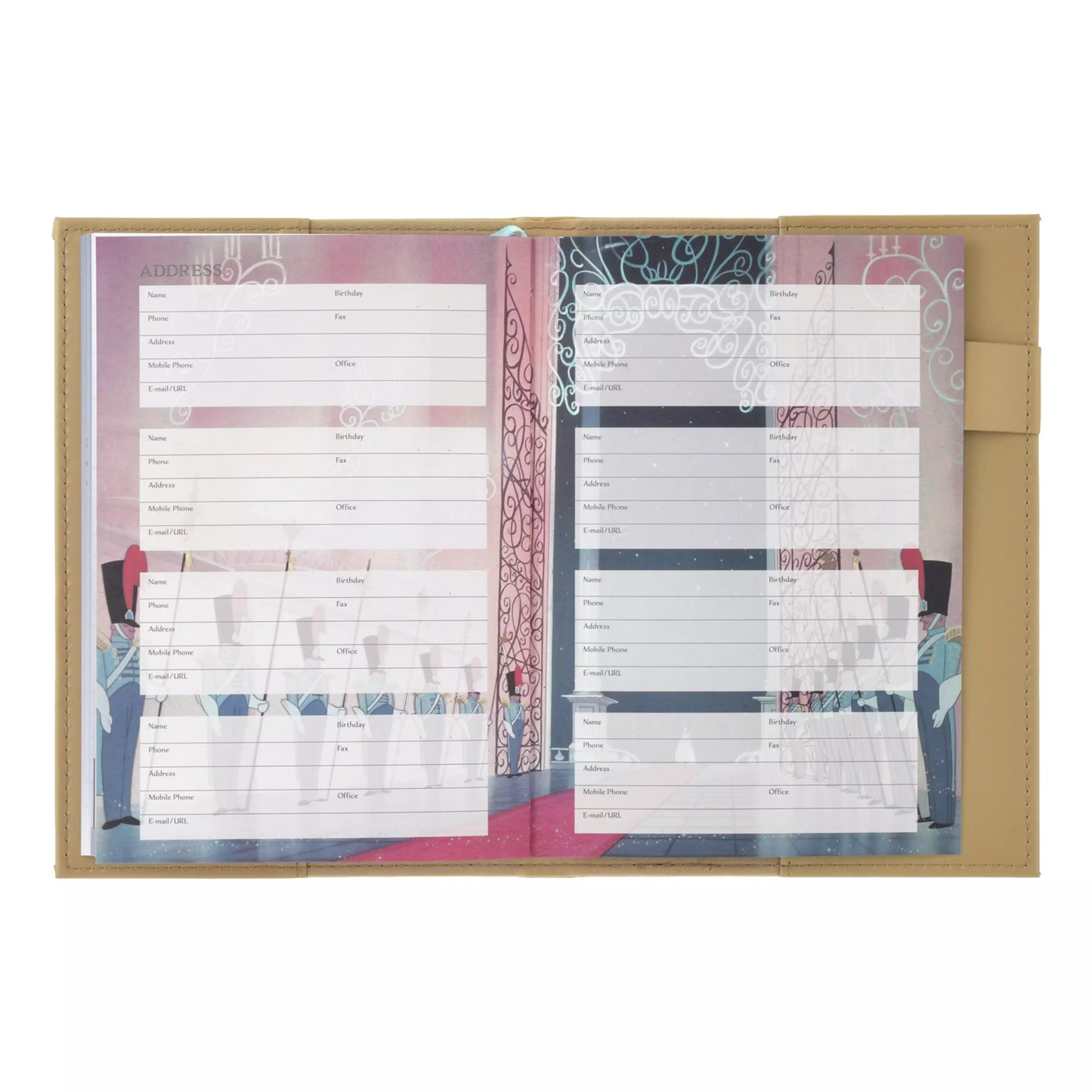 "Pre-Order" JDS - Cinderella Embossed Schedule Book B6, CALENDAR & ORGANIZER 2027
