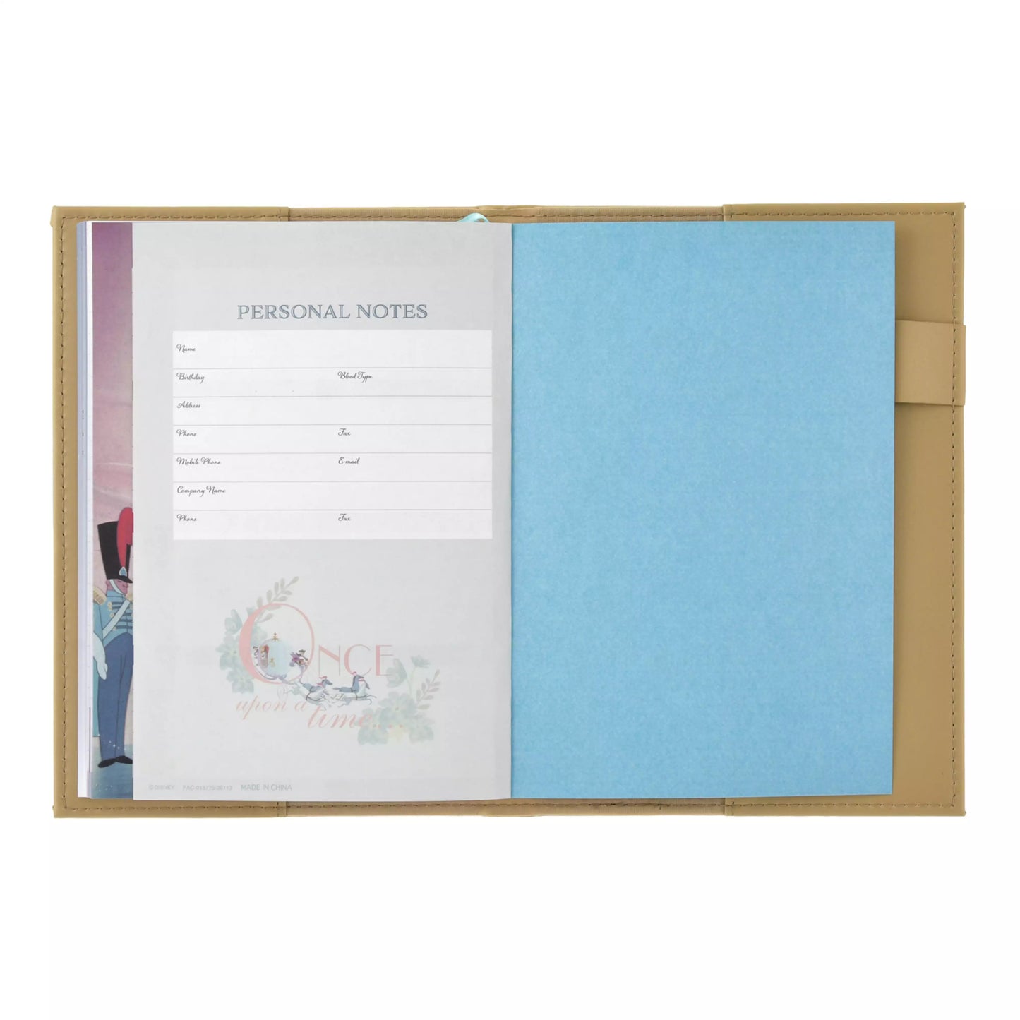 "Pre-Order" JDS - Cinderella Embossed Schedule Book B6, CALENDAR & ORGANIZER 2027