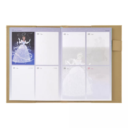 "Pre-Order" JDS - Cinderella Embossed Schedule Book B6, CALENDAR & ORGANIZER 2027