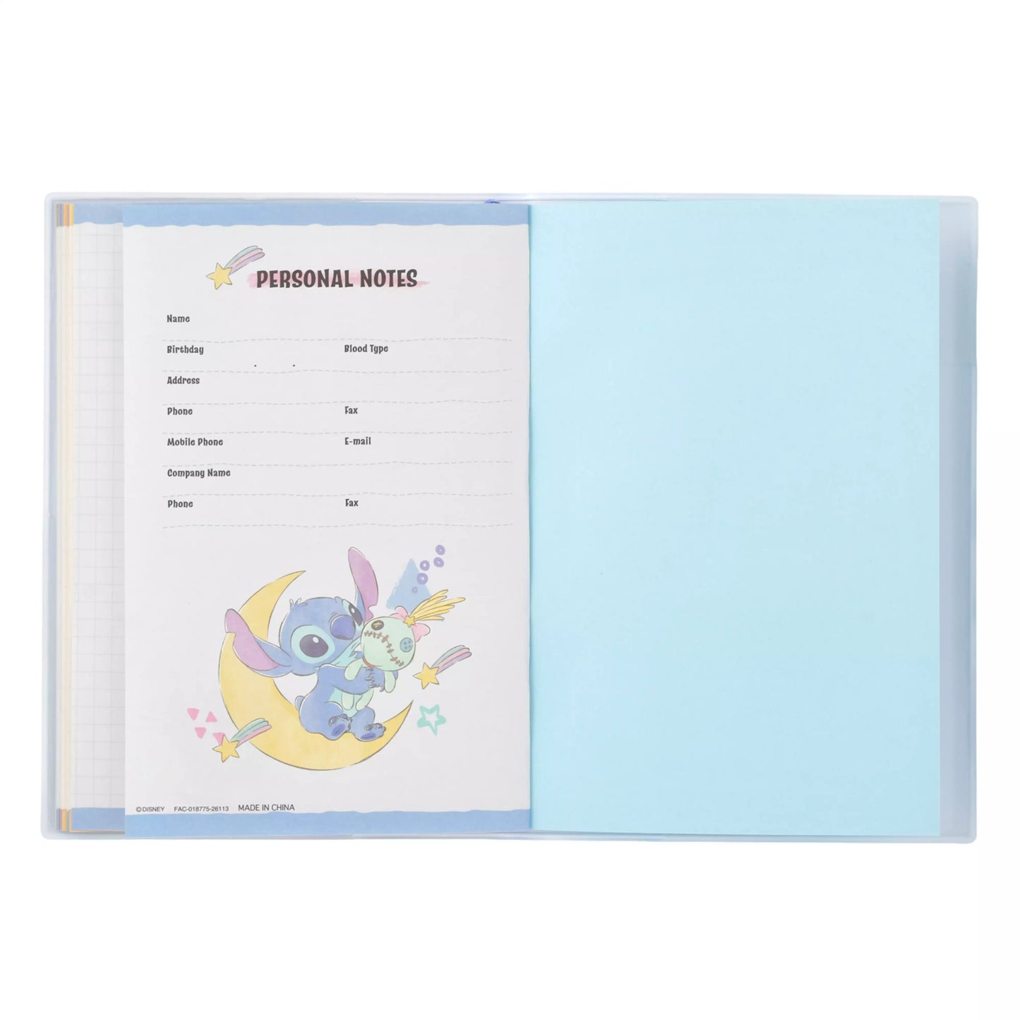 "Pre-Order" JDS - Stitch & Scrump Schedule Book B6, CALENDAR & ORGANIZER 2027