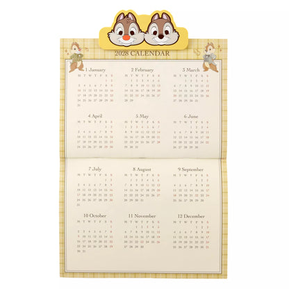"Pre-Order" JDS - Chip and Dale Wall Calendar with Clip, CALENDAR & ORGANIZER 2027