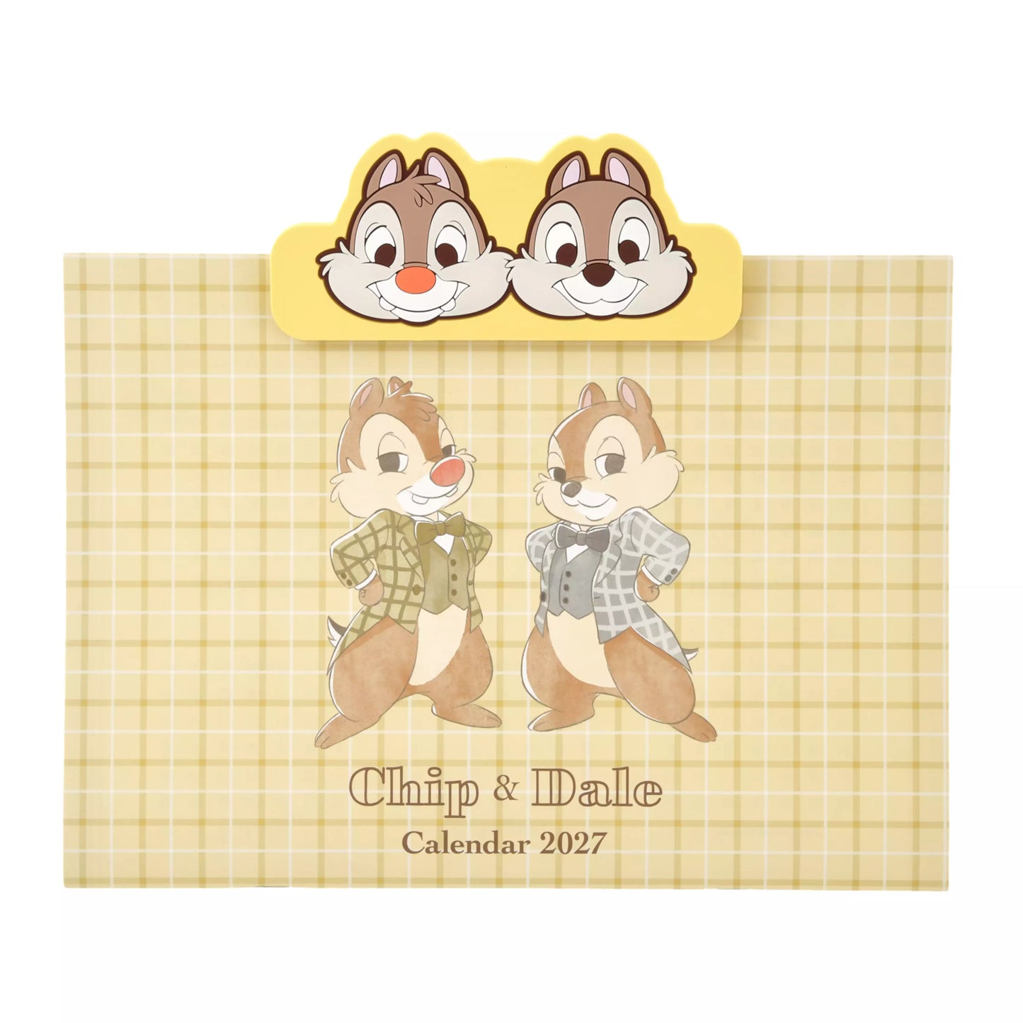 "Pre-Order" JDS - Chip and Dale Wall Calendar with Clip, CALENDAR & ORGANIZER 2027
