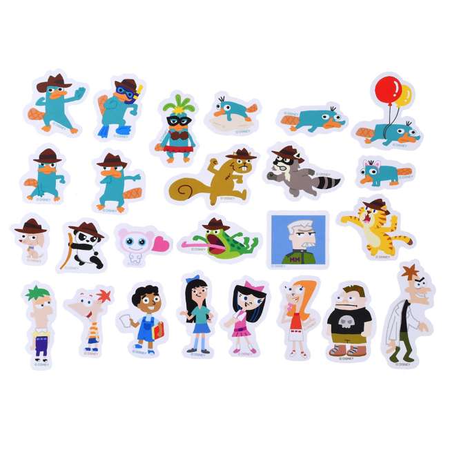 "Pre-Order" JDS - Phineas and Ferb Stickers, PHINEAS ＆ FERB 2026
