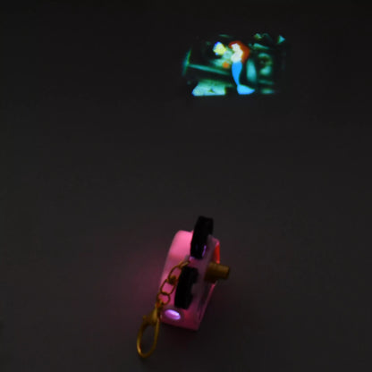 "Pre-Order" JDS - The Little Mermaid Ariel Light-Up Keychain, Projector Key Chain Fes