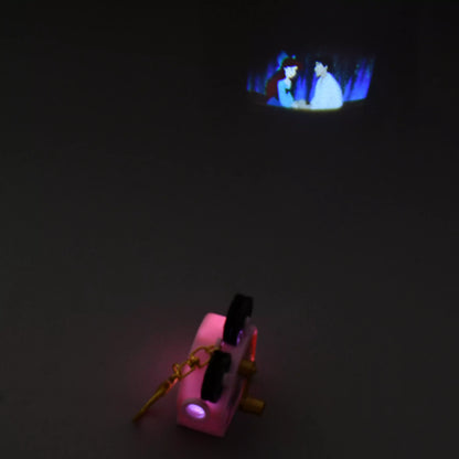 "Pre-Order" JDS - The Little Mermaid Ariel Light-Up Keychain, Projector Key Chain Fes