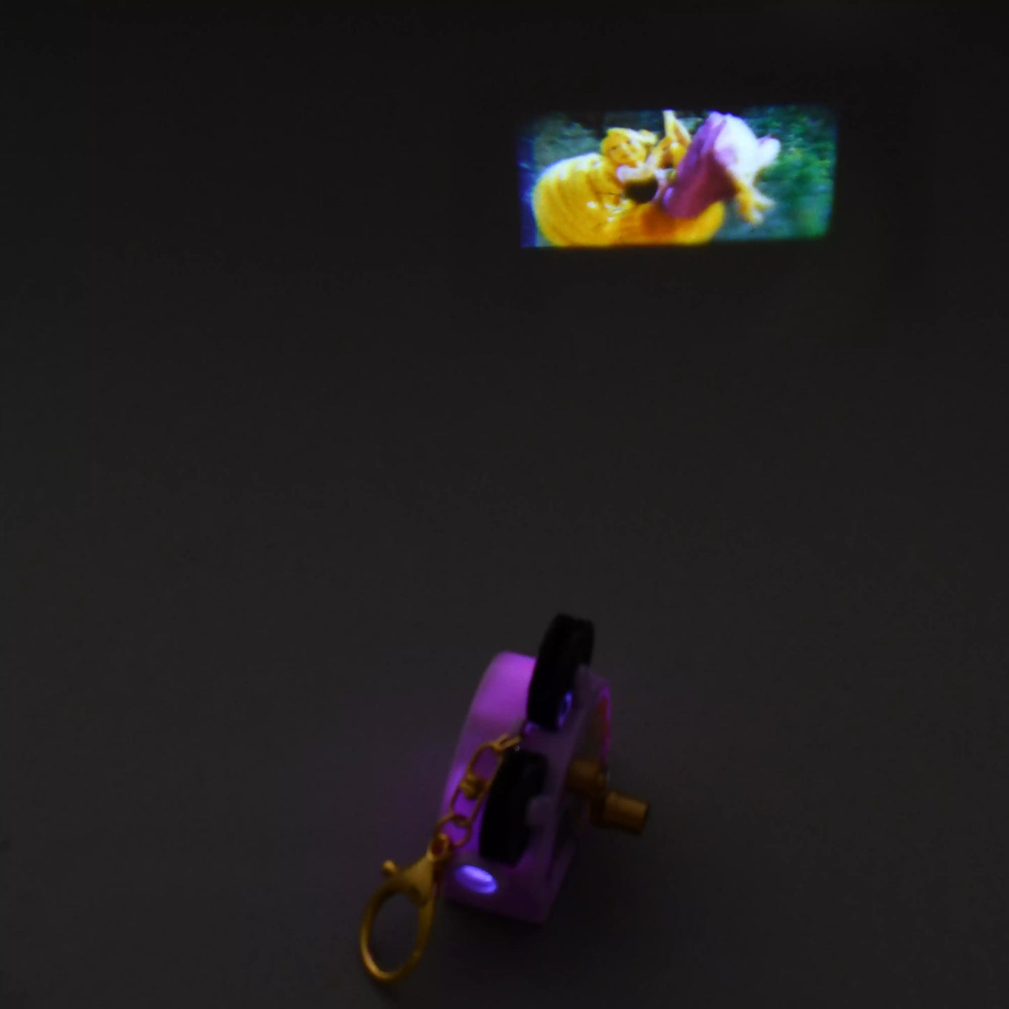 "Pre-Order" JDS - Tangled Rapunzel Light-Up Keychain, Projector Key Chain Fes