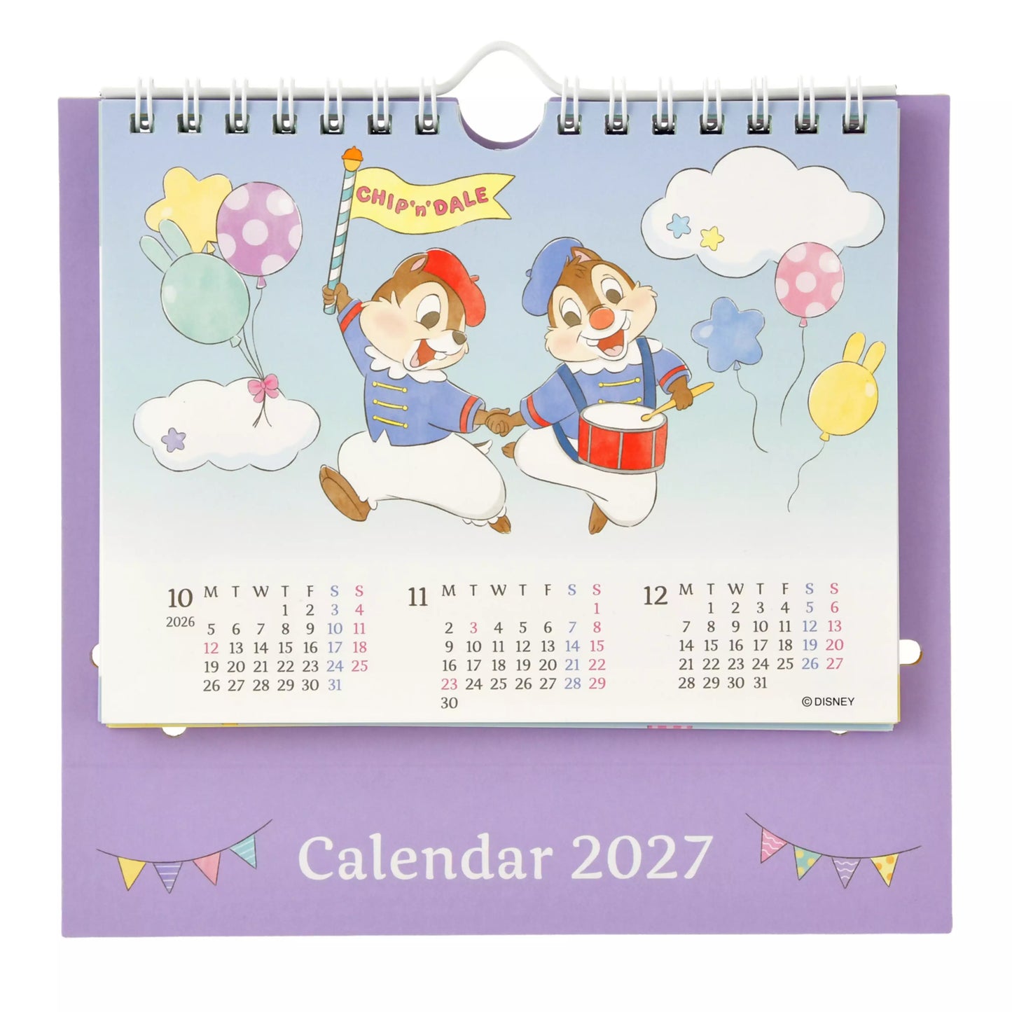 "Pre-Order" JDS - Chip and Dale Desk Calendar, CALENDAR & ORGANIZER 2027