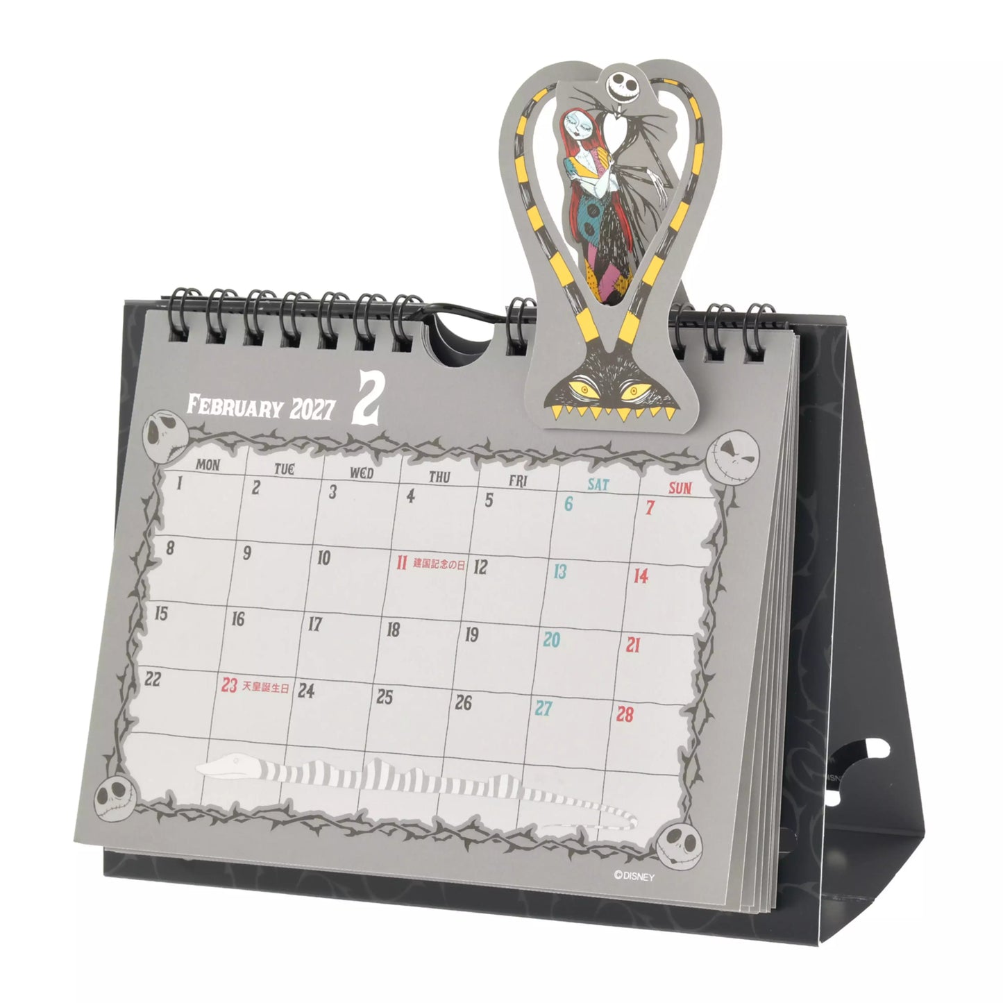 "Pre-Order" JDS - The Nightmare Before Christmas Desk Calendar, CALENDAR & ORGANIZER 2027