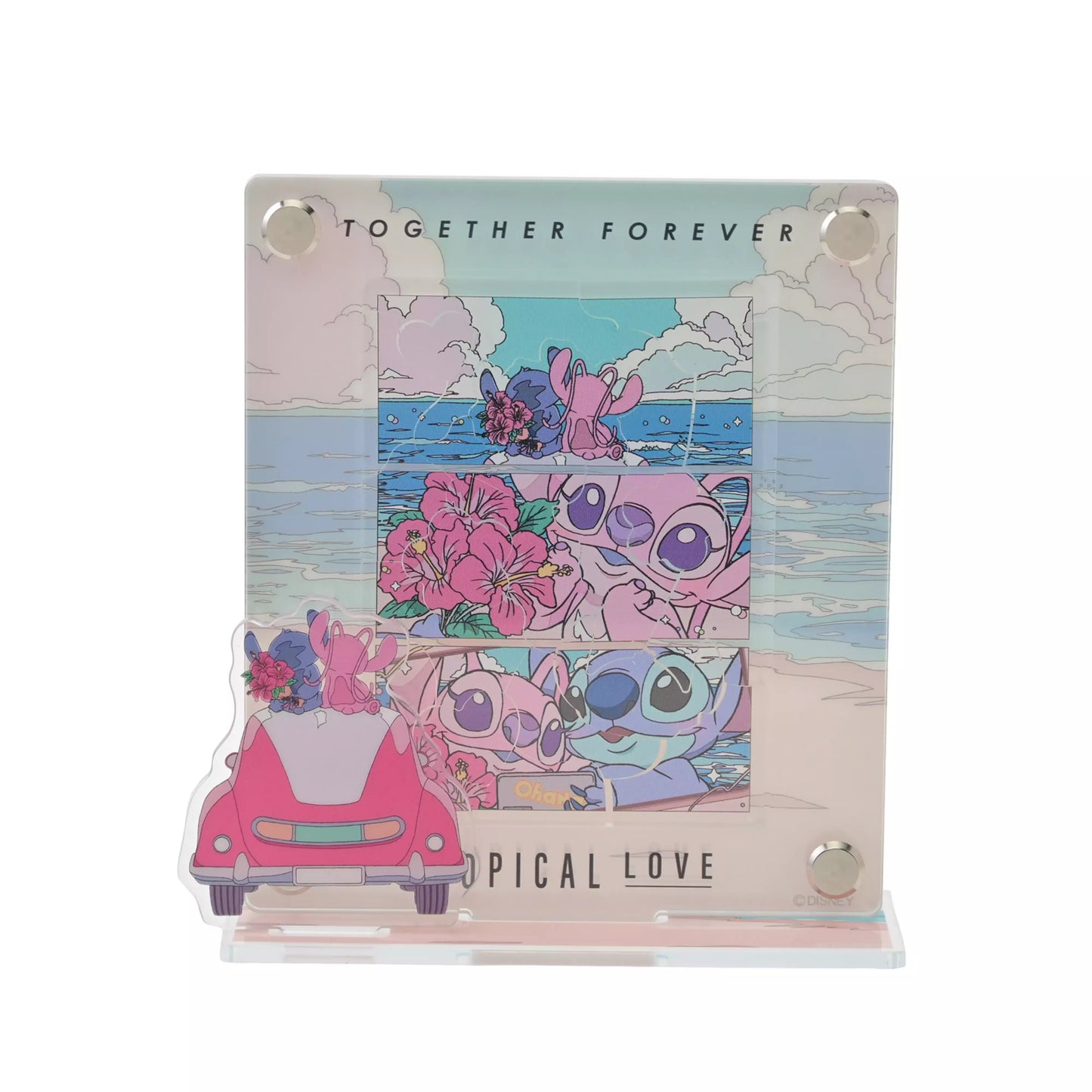 "Pre-Order" JDS - Stitch & Angel Acrylic Stand Frame, Stitch & Angel 2026