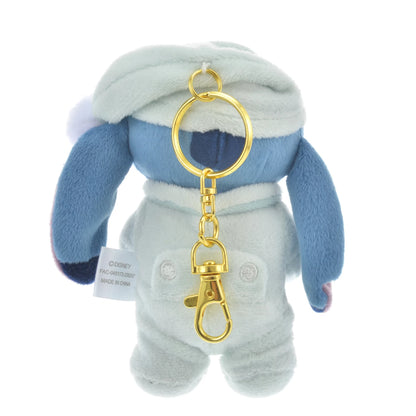 HKDL - Stitch Plush Keychain Pajama Style - Stitch in Pyjamas (Disney Stitch Day Collection)【Ready Stock】