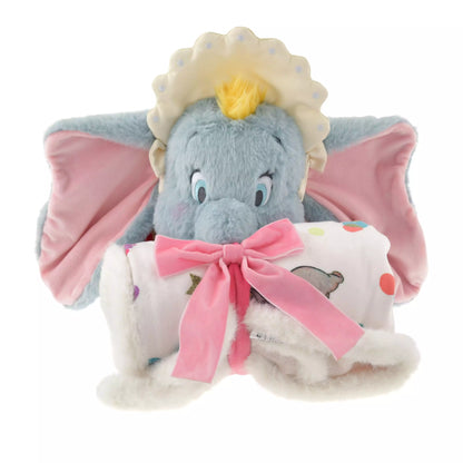 "Pre-Order" JDS - Dumbo & Timothy Blanket with Plush Toy, Disney Dumbo 85th Anniversary 2026