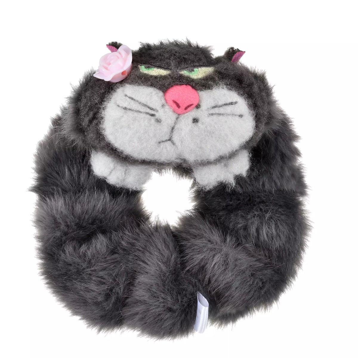 "Pre-Order" JDS - Lucifer Hair Scrunchie, DISNEY FLUFFY ANIMAL 2026