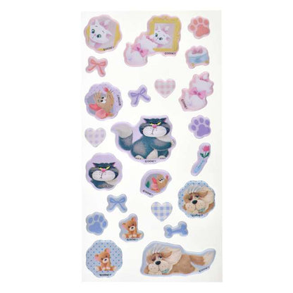 "Pre-Order" JDS - Disney Character Puffy  Stickers, DISNEY FLUFFY ANIMAL 2026