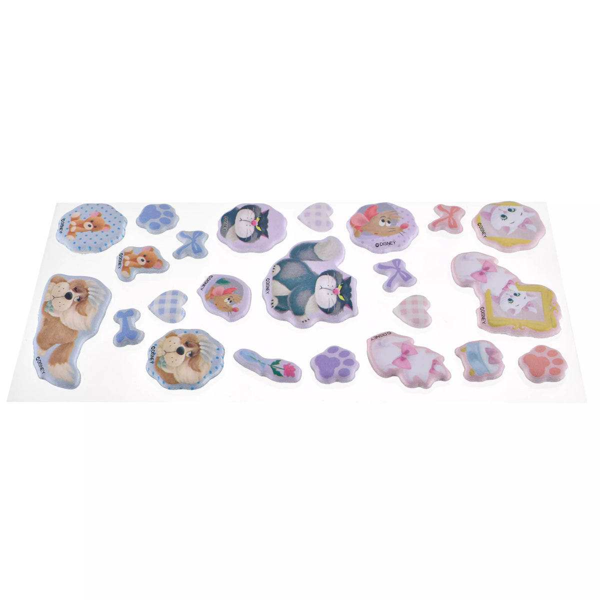"Pre-Order" JDS - Disney Character Puffy  Stickers, DISNEY FLUFFY ANIMAL 2026