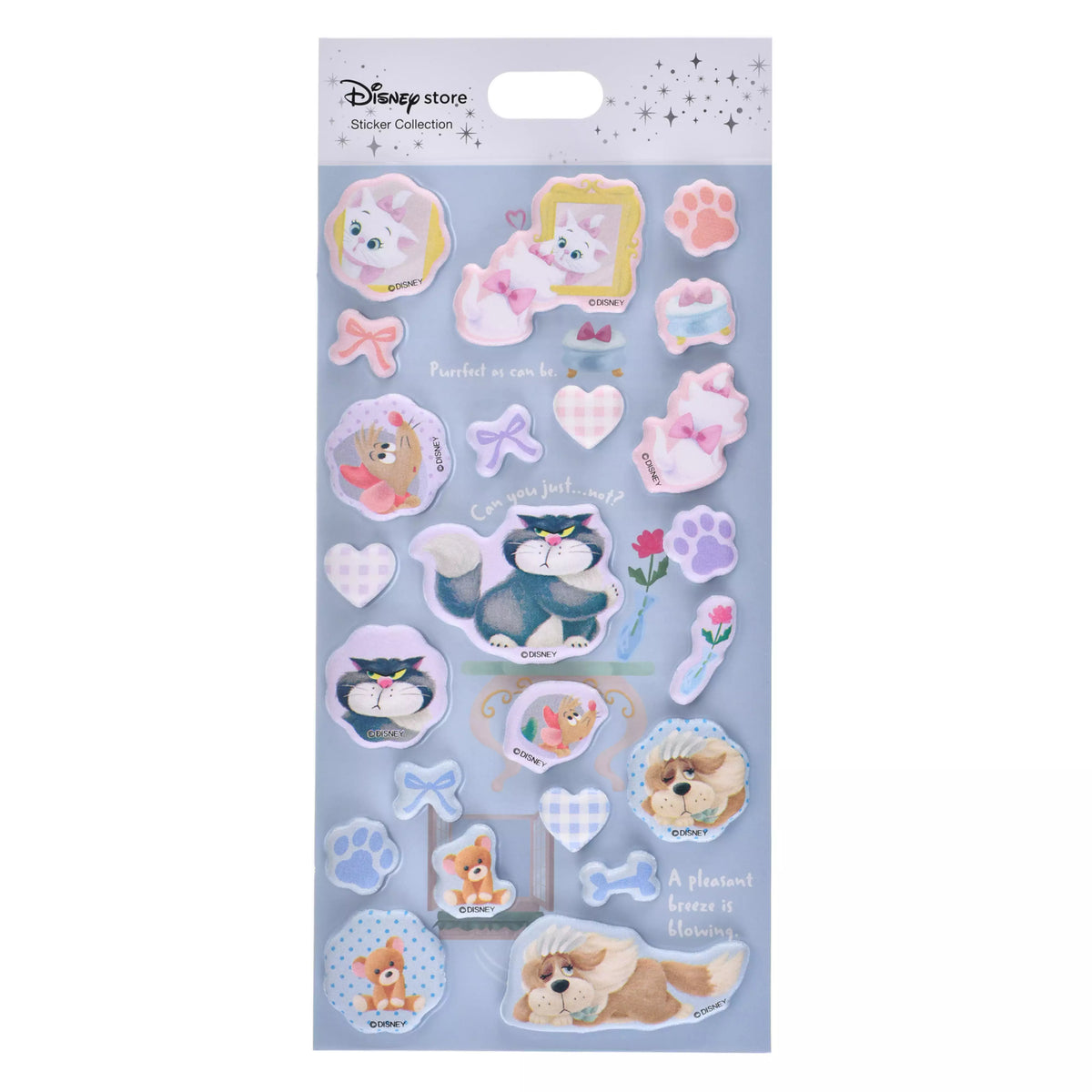 "Pre-Order" JDS - Disney Character Puffy  Stickers, DISNEY FLUFFY ANIMAL 2026